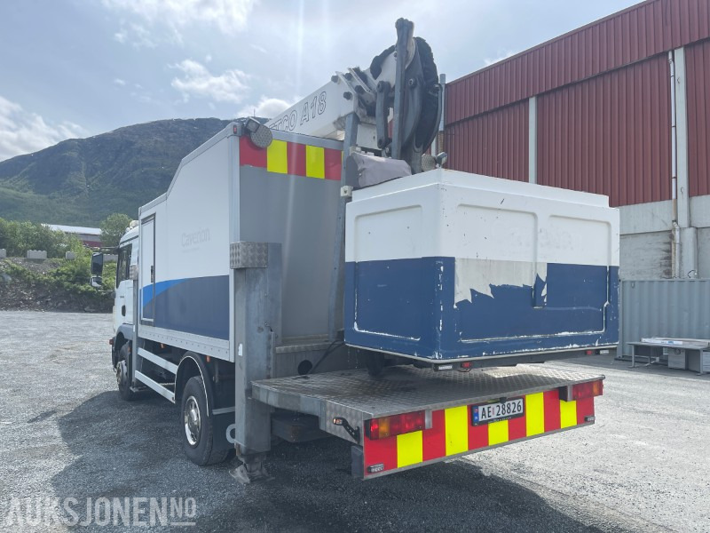 2010 MAN TGM kranbil med liftgo A18 - Камион с кран: снимка 3 2010 MAN TGM kranbil med liftgo A18 - Камион с кран: снимка 3