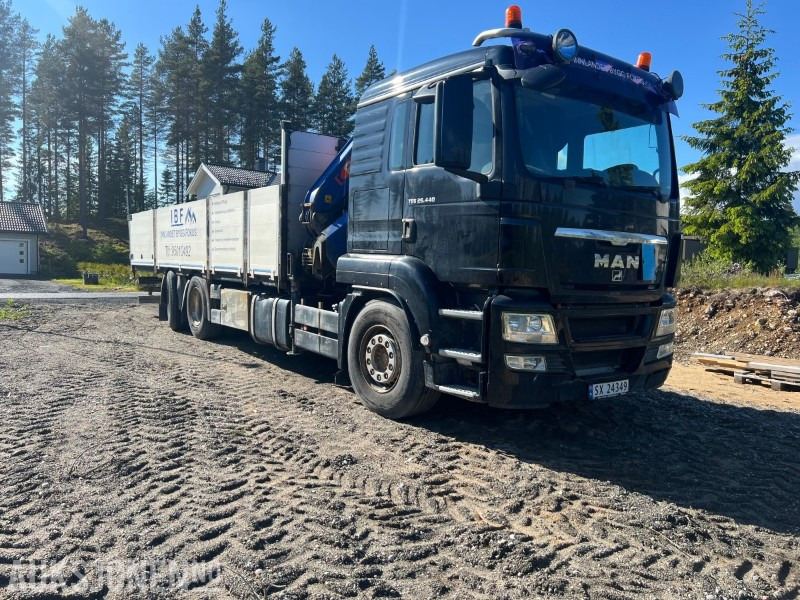 2010 MAN TGS 26.440 KRANBIL PM 22SP KRAN MED FJERNKONTROLL - Камион с кран: снимка 3 2010 MAN TGS 26.440 KRANBIL PM 22SP KRAN MED FJERNKONTROLL - Камион с кран: снимка 3