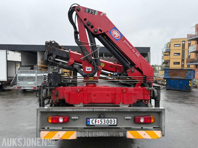 2010 Mitsubishi Fuso Canter 7C18 m/ HMF 635-K2 kran – lav km, fjernstyring - Камион с кран: снимка 5 2010 Mitsubishi Fuso Canter 7C18 m/ HMF 635-K2 kran – lav km, fjernstyring - Камион с кран: снимка 5