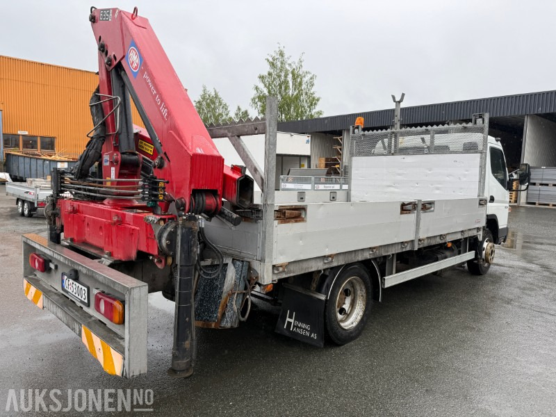 2010 Mitsubishi Fuso Canter 7C18 m/ HMF 635-K2 kran – lav km, fjernstyring - Камион с кран: снимка 4 2010 Mitsubishi Fuso Canter 7C18 m/ HMF 635-K2 kran – lav km, fjernstyring - Камион с кран: снимка 4