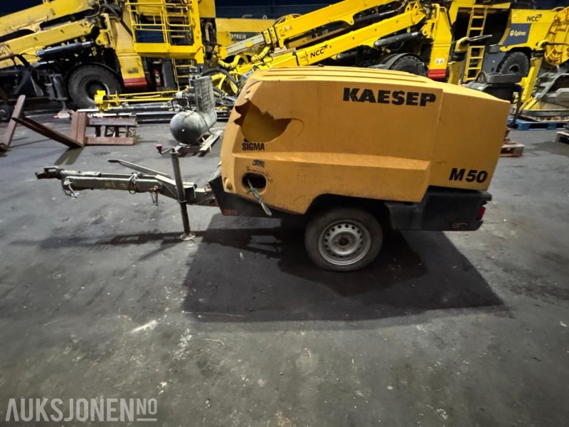 2011 Kaeser M 50 tilhengermontert kompressor - Строително оборудване: снимка 4 2011 Kaeser M 50 tilhengermontert kompressor - Строително оборудване: снимка 4