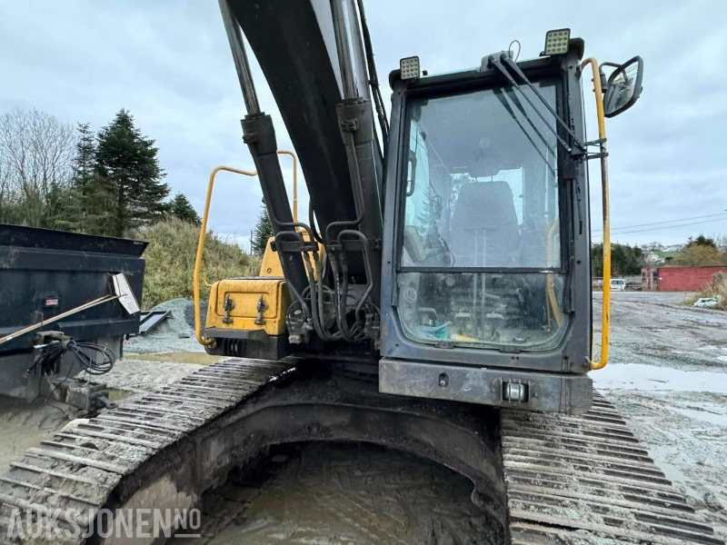 2011 Volvo EC210CL beltegraver HK S70 Engcon tiltrotator 9545 Timer - Багер: снимка 5 2011 Volvo EC210CL beltegraver HK S70 Engcon tiltrotator 9545 Timer - Багер: снимка 5