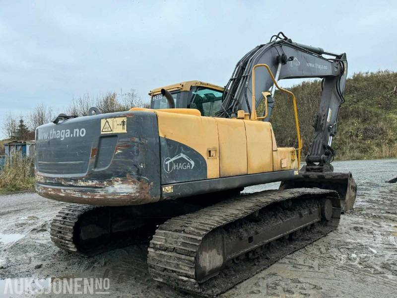 2011 Volvo EC210CL beltegraver HK S70 Engcon tiltrotator 9545 Timer - Багер: снимка 4 2011 Volvo EC210CL beltegraver HK S70 Engcon tiltrotator 9545 Timer - Багер: снимка 4