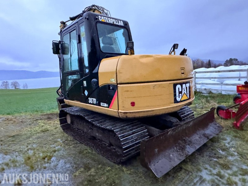 2012 Cat 307D gravemaskin - Tiltrotator - Bunkringspumpe - Sentralsmøring - 3 skuffer - Sertifisert - Багер: снимка 3 2012 Cat 307D gravemaskin - Tiltrotator - Bunkringspumpe - Sentralsmøring - 3 skuffer - Sertifisert - Багер: снимка 3
