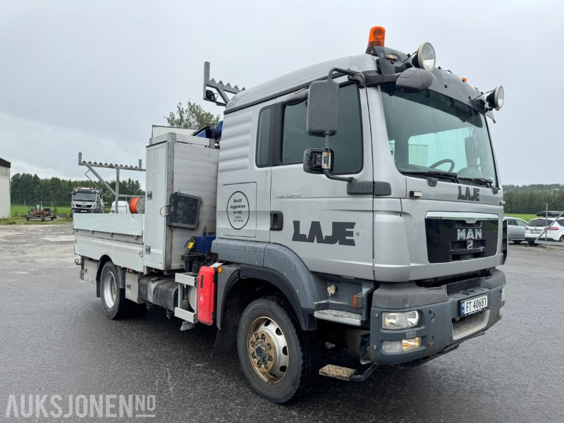2012 MAN TGM kranbil med masse utstyr 4X4 - Камион с кран: снимка 4 2012 MAN TGM kranbil med masse utstyr 4X4 - Камион с кран: снимка 4