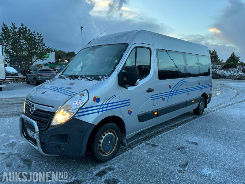 2012 Opel Movano, 15-seter minibuss, 171963km - Микробус, Пътнически бус: снимка 1 2012 Opel Movano, 15-seter minibuss, 171963km - Микробус, Пътнически бус: снимка 1