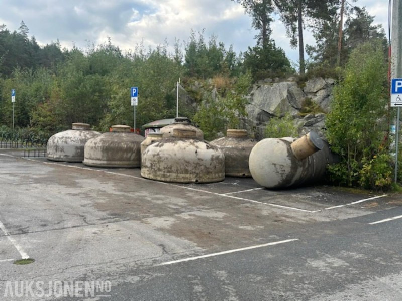 2012 Renseanlegg av Glassfibertanker og pumper - Komplett - Строително оборудване: снимка 1 2012 Renseanlegg av Glassfibertanker og pumper - Komplett - Строително оборудване: снимка 1
