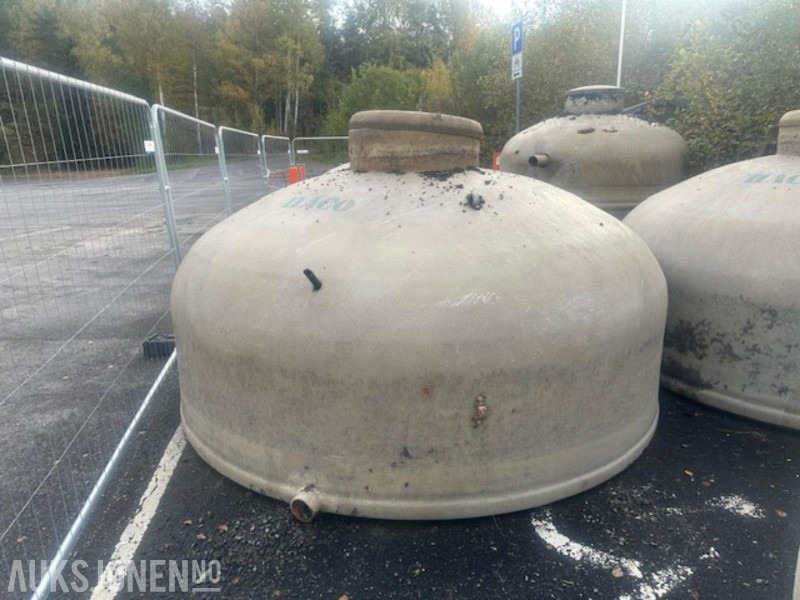 2012 Renseanlegg av Glassfibertanker og pumper - Komplett - Строително оборудване: снимка 3 2012 Renseanlegg av Glassfibertanker og pumper - Komplett - Строително оборудване: снимка 3