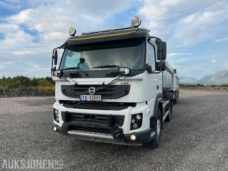 2012 Volvo FMX 6x2 Brøyterigget Kombibil med kun 235500 km, og 2008 Maur tippkjerre - Самосвал камион: снимка 2 2012 Volvo FMX 6x2 Brøyterigget Kombibil med kun 235500 km, og 2008 Maur tippkjerre - Самосвал камион: снимка 2
