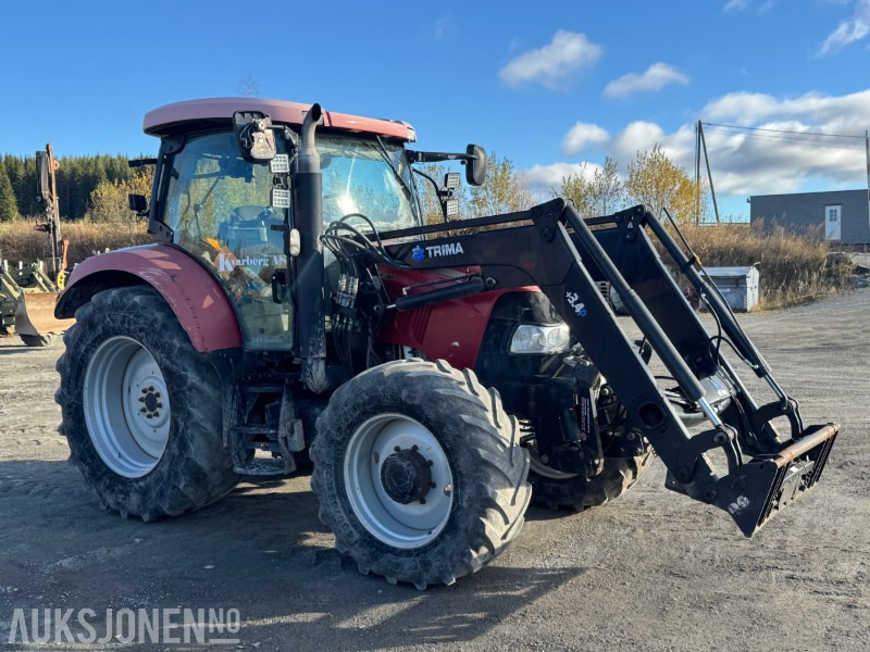 2013 CASE IH Maxxum 130 Traktor med laster og fronthydraulikk - Трактор: снимка 3 2013 CASE IH Maxxum 130 Traktor med laster og fronthydraulikk - Трактор: снимка 3