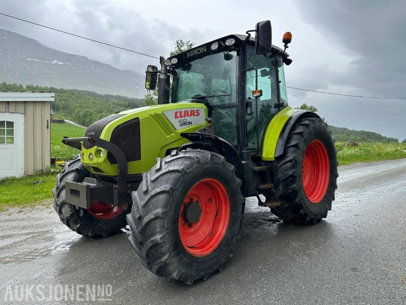 2013 Claas Arion 430 TRAKTOR MED FRONTLESSEAPPARAT - 5619 Timer - Трактор: снимка 1 2013 Claas Arion 430 TRAKTOR MED FRONTLESSEAPPARAT - 5619 Timer - Трактор: снимка 1