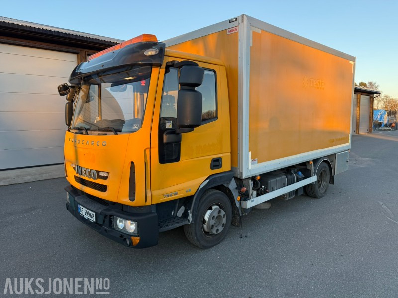 2013 Iveco Eurocargo 75E18 - Verkstedbil m/ Maxilift-kran & ZEPRO bakløfter - 148.000 km - Камион фургон: снимка 2 2013 Iveco Eurocargo 75E18 - Verkstedbil m/ Maxilift-kran & ZEPRO bakløfter - 148.000 km - Камион фургон: снимка 2