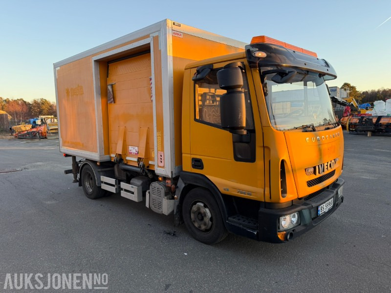 2013 Iveco Eurocargo 75E18 - Verkstedbil m/ Maxilift-kran & ZEPRO bakløfter - 148.000 km - Камион фургон: снимка 4 2013 Iveco Eurocargo 75E18 - Verkstedbil m/ Maxilift-kran & ZEPRO bakløfter - 148.000 km - Камион фургон: снимка 4