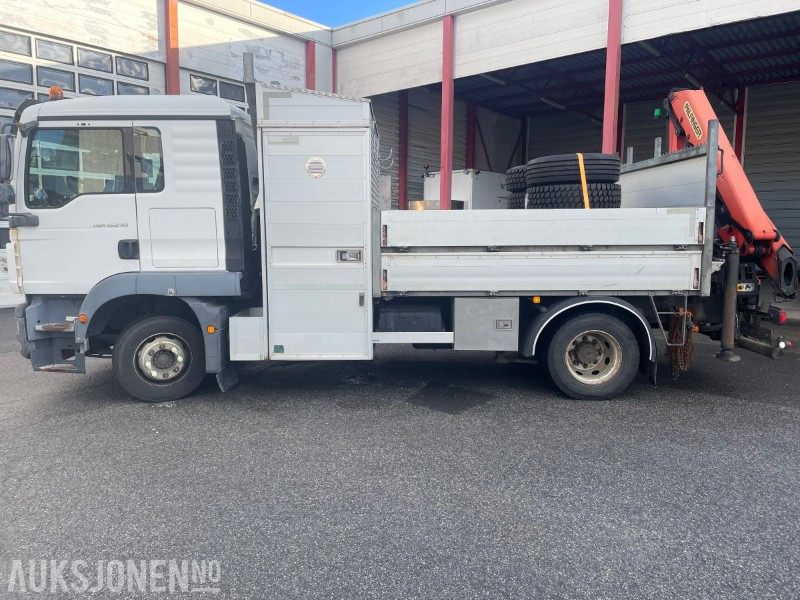 2013 MAN TGM 15.290 E- verkspåbygg med bak montert kran (Palfinger PK9002 – EH) og vinsj - Nye vinterfelger og dekk NYLIG EU OK - Камион с кран: снимка 4 2013 MAN TGM 15.290 E- verkspåbygg med bak montert kran (Palfinger PK9002 – EH) og vinsj - Nye vinterfelger og dekk NYLIG EU OK - Камион с кран: снимка 4