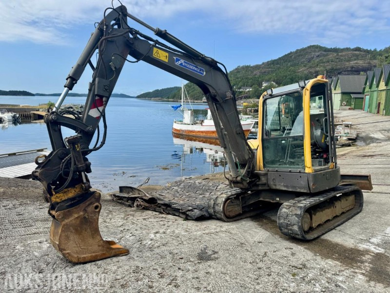 2013 Volvo ECR58 - Gravemaskin - Tiltrotator - 3. Skuffer - Sertifisert - Timer: 6477 - Мини багер: снимка 1 2013 Volvo ECR58 - Gravemaskin - Tiltrotator - 3. Skuffer - Sertifisert - Timer: 6477 - Мини багер: снимка 1