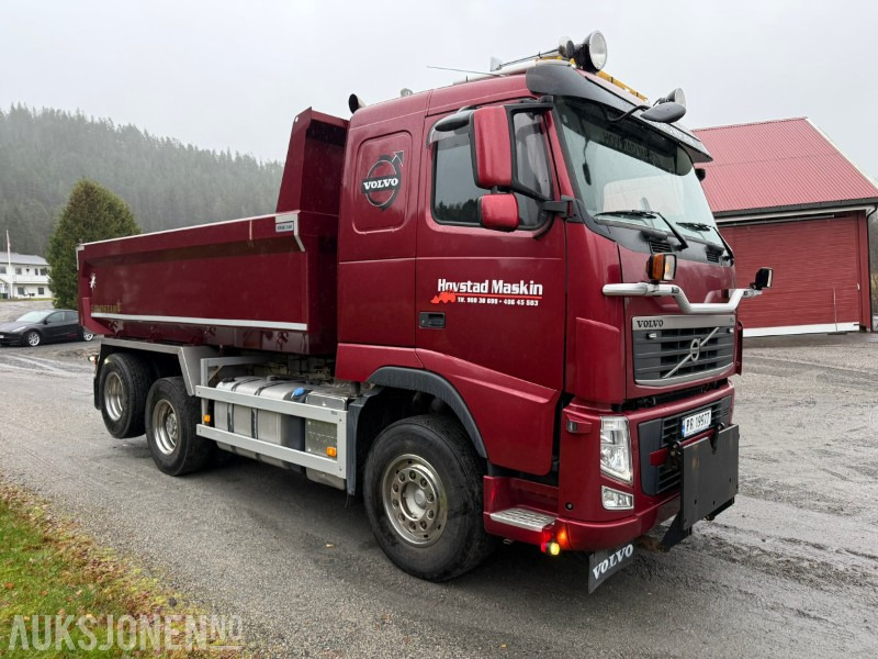 2013 Volvo FH 540 Tippbil / KM 210975 / Løfteboggi / Bladfjærer / Navreduksjon / Maur Kasse – Pen og velholdt - Самосвал камион: снимка 4 2013 Volvo FH 540 Tippbil / KM 210975 / Løfteboggi / Bladfjærer / Navreduksjon / Maur Kasse – Pen og velholdt - Самосвал камион: снимка 4