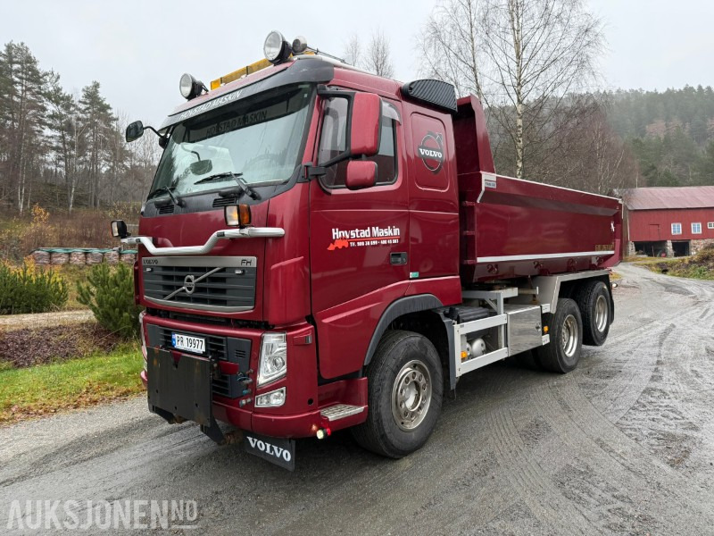 2013 Volvo FH 540 Tippbil / KM 210975 / Løfteboggi / Bladfjærer / Navreduksjon / Maur Kasse – Pen og velholdt - Самосвал камион: снимка 2 2013 Volvo FH 540 Tippbil / KM 210975 / Løfteboggi / Bladfjærer / Navreduksjon / Maur Kasse – Pen og velholdt - Самосвал камион: снимка 2