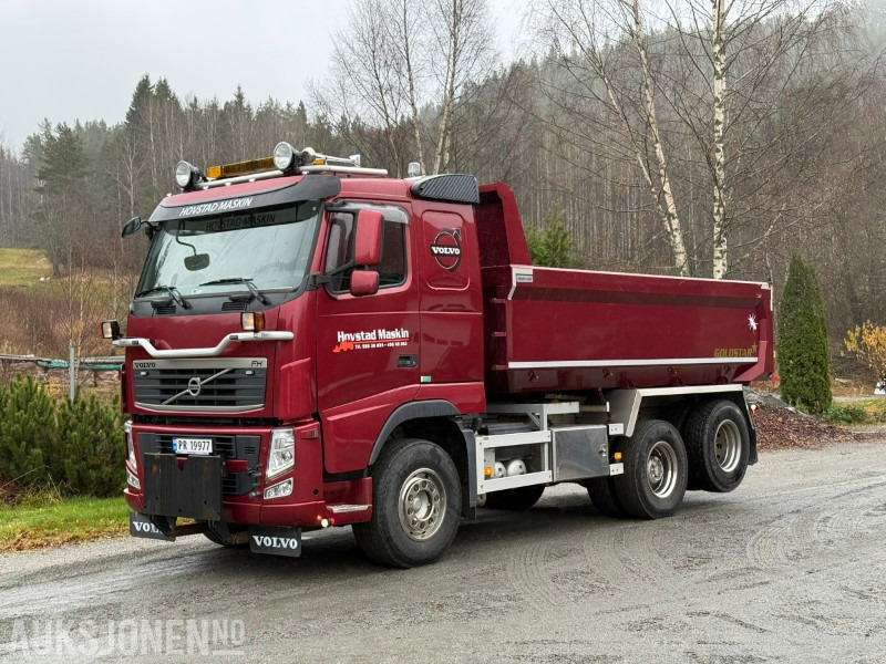2013 Volvo FH 540 Tippbil / KM 210975 / Løfteboggi / Bladfjærer / Navreduksjon / Maur Kasse – Pen og velholdt - Самосвал камион: снимка 1 2013 Volvo FH 540 Tippbil / KM 210975 / Løfteboggi / Bladfjærer / Navreduksjon / Maur Kasse – Pen og velholdt - Самосвал камион: снимка 1
