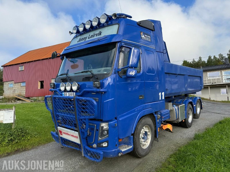 2013 Volvo FH16B Tippbil 6X2 EURO5T - Самосвал камион: снимка 1 2013 Volvo FH16B Tippbil 6X2 EURO5T - Самосвал камион: снимка 1
