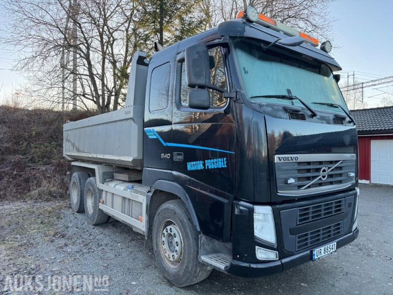 2013 Volvo FH540 6X4 MAUR DUMPER TIPP HYDRAULIKK EU OK 11.2026 - Самосвал камион: снимка 4 2013 Volvo FH540 6X4 MAUR DUMPER TIPP HYDRAULIKK EU OK 11.2026 - Самосвал камион: снимка 4
