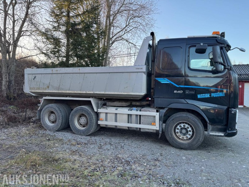 2013 Volvo FH540 6X4 MAUR DUMPER TIPP HYDRAULIKK EU OK 11.2026 - Самосвал камион: снимка 5 2013 Volvo FH540 6X4 MAUR DUMPER TIPP HYDRAULIKK EU OK 11.2026 - Самосвал камион: снимка 5