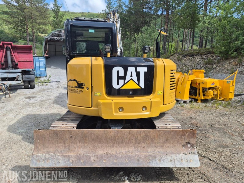 2014 Cat 308E 2 CR beltegraver, med tiltrotator/gripekasett - Багер: снимка 4 2014 Cat 308E 2 CR beltegraver, med tiltrotator/gripekasett - Багер: снимка 4