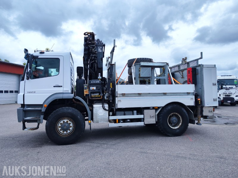 2014 Mercedes-Benz AXOR 1829 PLANBIL MED KRAN 14TM HIAB XS 144 HIPRO - Камион с кран: снимка 3 2014 Mercedes-Benz AXOR 1829 PLANBIL MED KRAN 14TM HIAB XS 144 HIPRO - Камион с кран: снимка 3