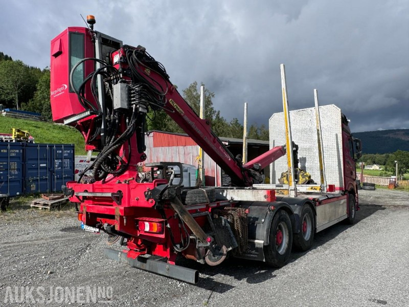 2014 Mercedes-Benz Actros 2663 - 6x4 - Tømmerbil med Palfinger Epsilon Tømmerkran med hytte - Navreduksjon - Камион за дърва, Камион с кран: снимка 4 2014 Mercedes-Benz Actros 2663 - 6x4 - Tømmerbil med Palfinger Epsilon Tømmerkran med hytte - Navreduksjon - Камион за дърва, Камион с кран: снимка 4