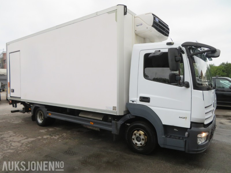2014 Mercedes-Benz Atego - Kjølebil med Carrier Xarios 600 og Lamberet skap - Камион фургон: снимка 1 2014 Mercedes-Benz Atego - Kjølebil med Carrier Xarios 600 og Lamberet skap - Камион фургон: снимка 1
