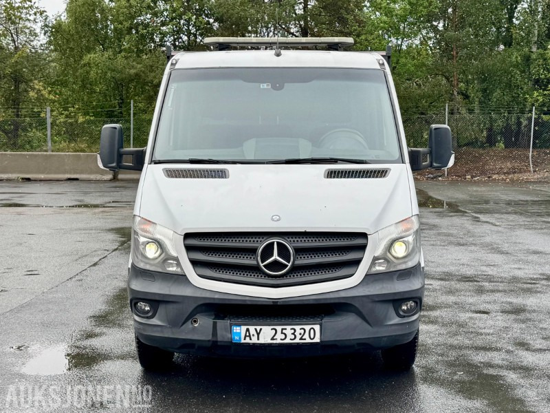 2014 Mercedes-Benz Sprinter 516 CDI planbil, 5-tonn, dobbelkabin, bakløft, lysbjelke - Бордови камион: снимка 2 2014 Mercedes-Benz Sprinter 516 CDI planbil, 5-tonn, dobbelkabin, bakløft, lysbjelke - Бордови камион: снимка 2