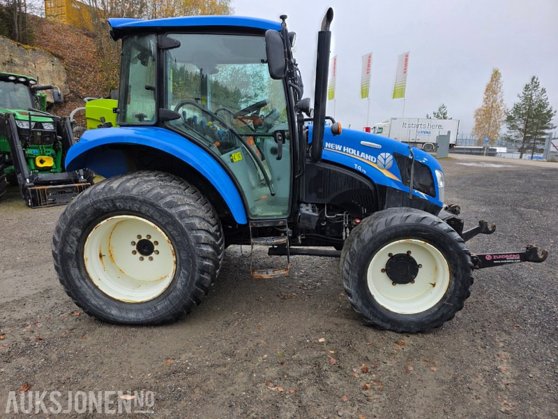 2014 New Holland T4.75 front hydraulikk P2 3600 timer - Трактор: снимка 5 2014 New Holland T4.75 front hydraulikk P2 3600 timer - Трактор: снимка 5