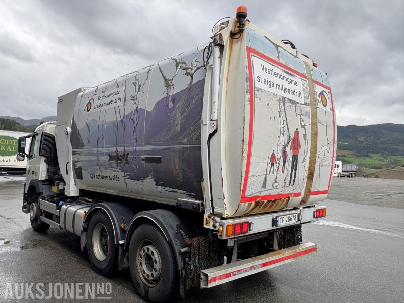 2014 Volvo FM420 EURO 6 sidelaster / komprimatorbil / renovasjonsbil - leveres med ny EU godkjenning - Боклукчийска кола: снимка 4 2014 Volvo FM420 EURO 6 sidelaster / komprimatorbil / renovasjonsbil - leveres med ny EU godkjenning - Боклукчийска кола: снимка 4