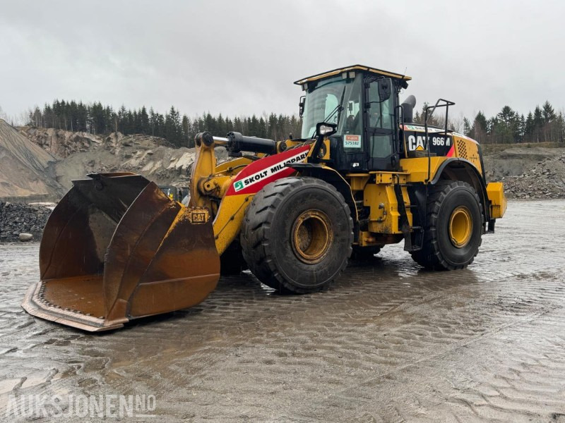 2015 CAT 966M FOREST MACHINE HJULLASTER, VEKT, SENTRALSMØRING, FULL SERVICEHISTORIKK, SKUFFE - Колесен товарач: снимка 1 2015 CAT 966M FOREST MACHINE HJULLASTER, VEKT, SENTRALSMØRING, FULL SERVICEHISTORIKK, SKUFFE - Колесен товарач: снимка 1