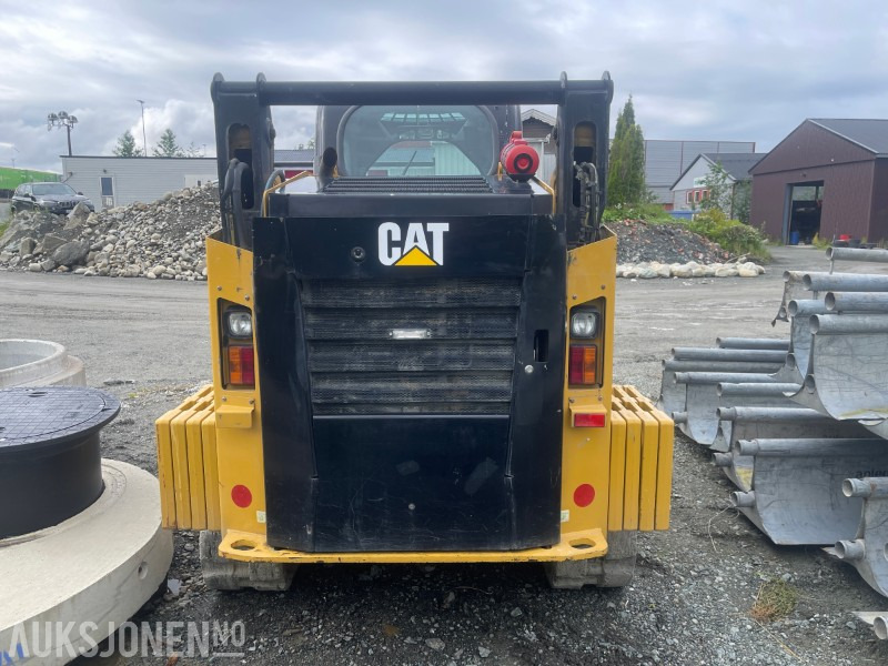 Мини челен товарач 2015 Cat 259D kompakt belte-laster: снимка 6