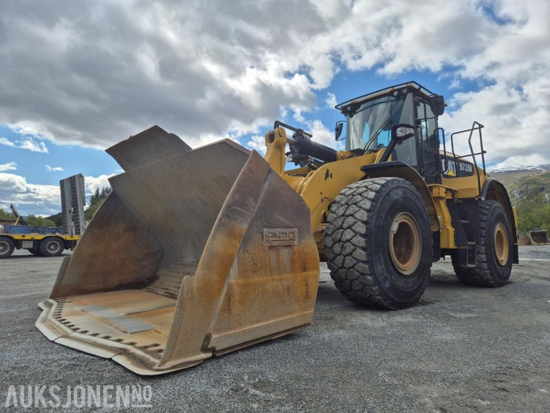 2015 Cat 972M 4x4 hjullaster med skuff - Колесен товарач: снимка 1 2015 Cat 972M 4x4 hjullaster med skuff - Колесен товарач: снимка 1