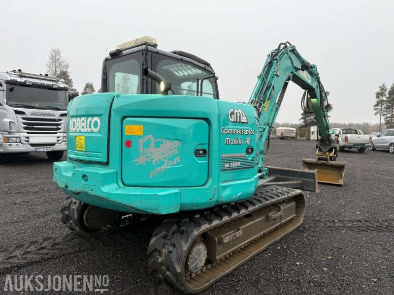 2015 Kobelco SK85MSR-3E Gummibelter, Engcon tiltrotator, 6213 timer - Багер: снимка 5 2015 Kobelco SK85MSR-3E Gummibelter, Engcon tiltrotator, 6213 timer - Багер: снимка 5