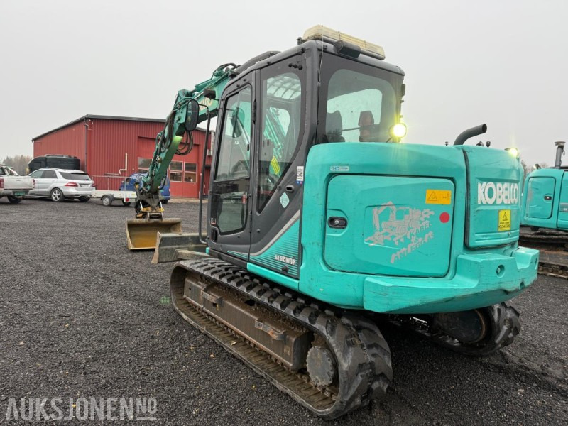 2015 Kobelco SK85MSR-3E Gummibelter, Engcon tiltrotator, 6213 timer - Багер: снимка 3 2015 Kobelco SK85MSR-3E Gummibelter, Engcon tiltrotator, 6213 timer - Багер: снимка 3