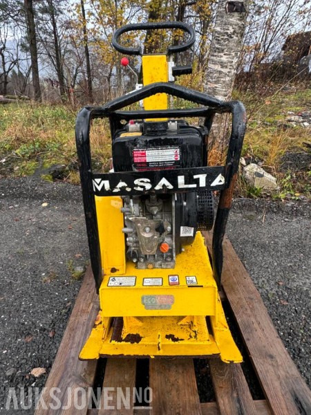 2015 Masalta  - MSH 160 Reversibel Vibroblate - 168 kg - 30.5 kN - Валяк: снимка 2 2015 Masalta  - MSH 160 Reversibel Vibroblate - 168 kg - 30.5 kN - Валяк: снимка 2