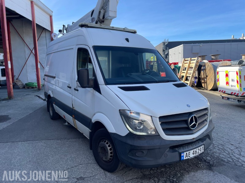 2015 Mercedes-Benz Sprinter 519 liftbil 190hk med Safi SCJ 14 personløfter EU OK - Автовишка: снимка 3 2015 Mercedes-Benz Sprinter 519 liftbil 190hk med Safi SCJ 14 personløfter EU OK - Автовишка: снимка 3
