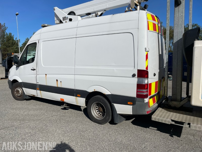 2015 Mercedes-Benz Sprinter 519 liftbil 190hk med Safi SCJ 14 personløfter EU OK - Автовишка: снимка 4 2015 Mercedes-Benz Sprinter 519 liftbil 190hk med Safi SCJ 14 personløfter EU OK - Автовишка: снимка 4