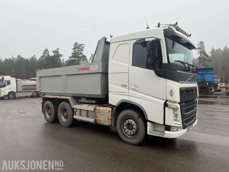 2015 VOLVO FH540 TIPPBIL SERVICEHISTORIKK ZETTERBERG PÅBYGG. - Самосвал камион: снимка 4 2015 VOLVO FH540 TIPPBIL SERVICEHISTORIKK ZETTERBERG PÅBYGG. - Самосвал камион: снимка 4