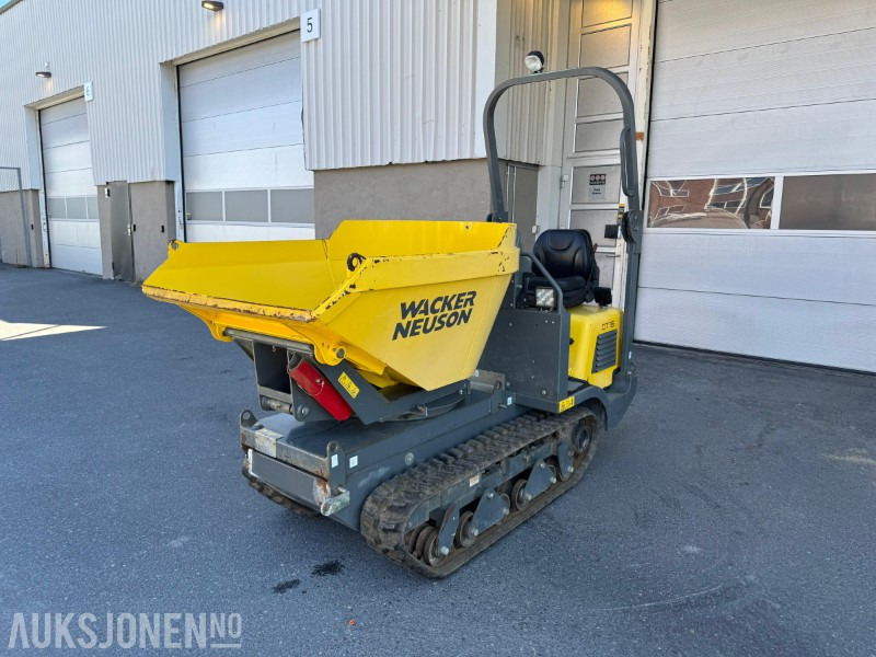 Самосвал 2015 Wacker Neuson DT 15 beltedumper med svingbar tippkasse - kun 302 timer!: снимка 1