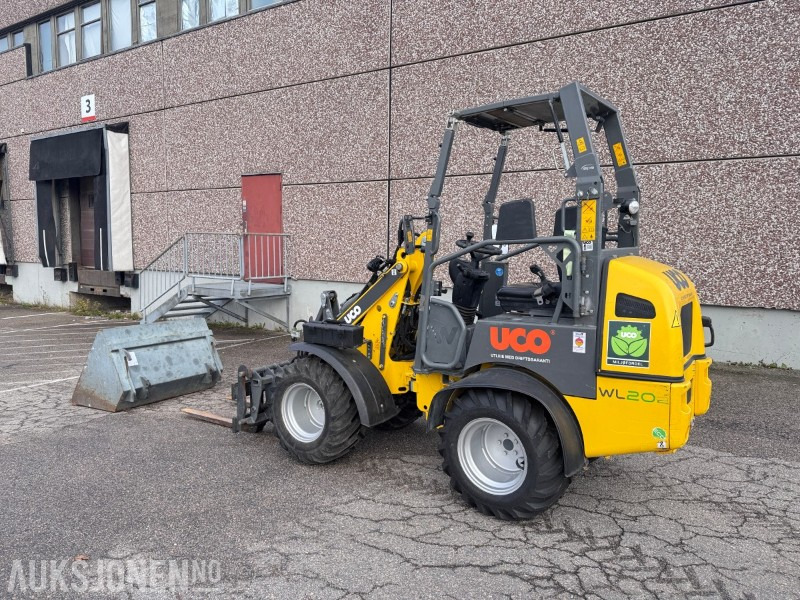 2015 Wacker Neuson WL20e elektrisk hjullaster med pallegafler, skuffe og lader - Мини челен товарач: снимка 3 2015 Wacker Neuson WL20e elektrisk hjullaster med pallegafler, skuffe og lader - Мини челен товарач: снимка 3
