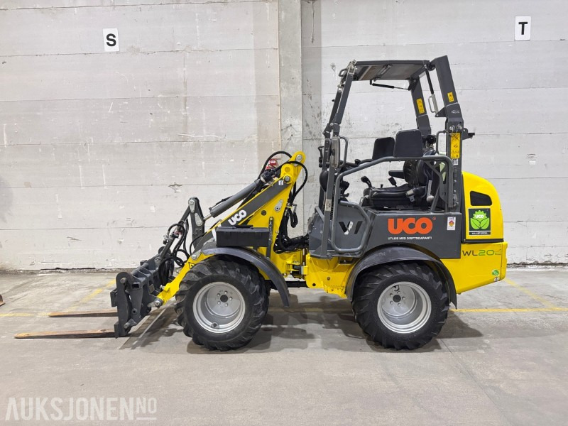 2015 Wacker Neuson WL20e elektrisk hjullaster med pallegafler, skuffe og lader - Мини челен товарач: снимка 5 2015 Wacker Neuson WL20e elektrisk hjullaster med pallegafler, skuffe og lader - Мини челен товарач: снимка 5