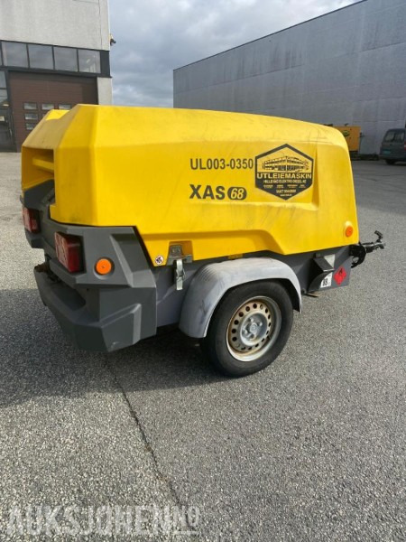2016 Atlas Copco XAS 68KD luftkompressor - 1367 timer. - Пробивна машина: снимка 1 2016 Atlas Copco XAS 68KD luftkompressor - 1367 timer. - Пробивна машина: снимка 1