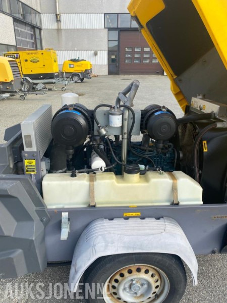 2016 Atlas Copco XAS 68KD luftkompressor - 1367 timer. - Пробивна машина: снимка 3 2016 Atlas Copco XAS 68KD luftkompressor - 1367 timer. - Пробивна машина: снимка 3