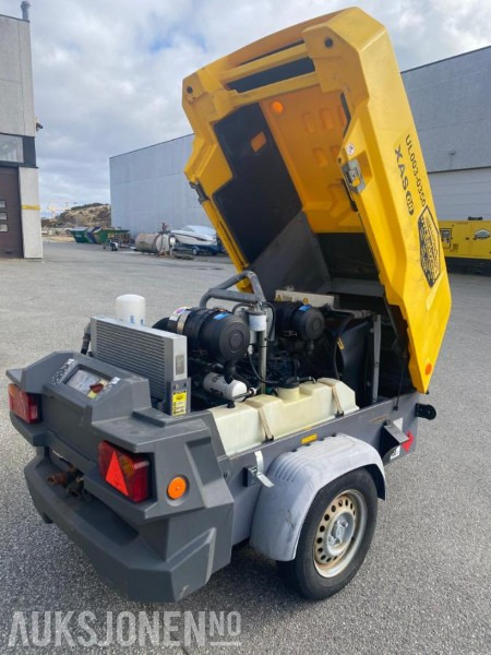 2016 Atlas Copco XAS 68KD luftkompressor - 1367 timer. - Пробивна машина: снимка 2 2016 Atlas Copco XAS 68KD luftkompressor - 1367 timer. - Пробивна машина: снимка 2