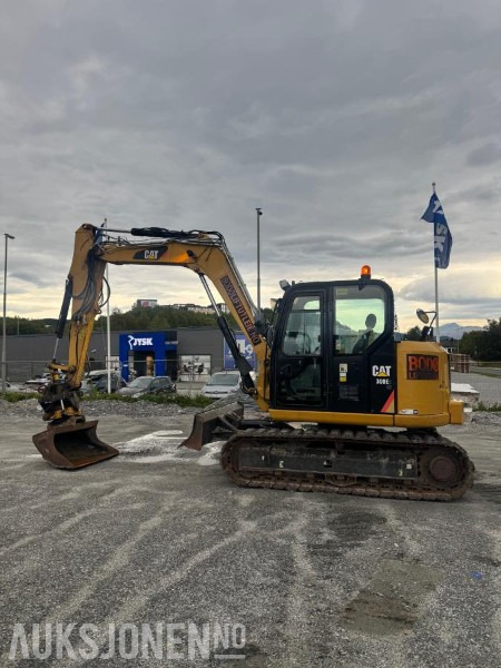 2016 Cat 308 E2 CR - GRAVEMASKIN - Багер: снимка 1 2016 Cat 308 E2 CR - GRAVEMASKIN - Багер: снимка 1