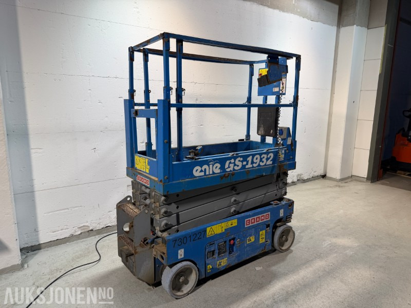 2016 Genie GS-1932 Batteridrevet sakselift – 7,79 m arbeidshøyde - Работна площадка: снимка 1 2016 Genie GS-1932 Batteridrevet sakselift – 7,79 m arbeidshøyde - Работна площадка: снимка 1