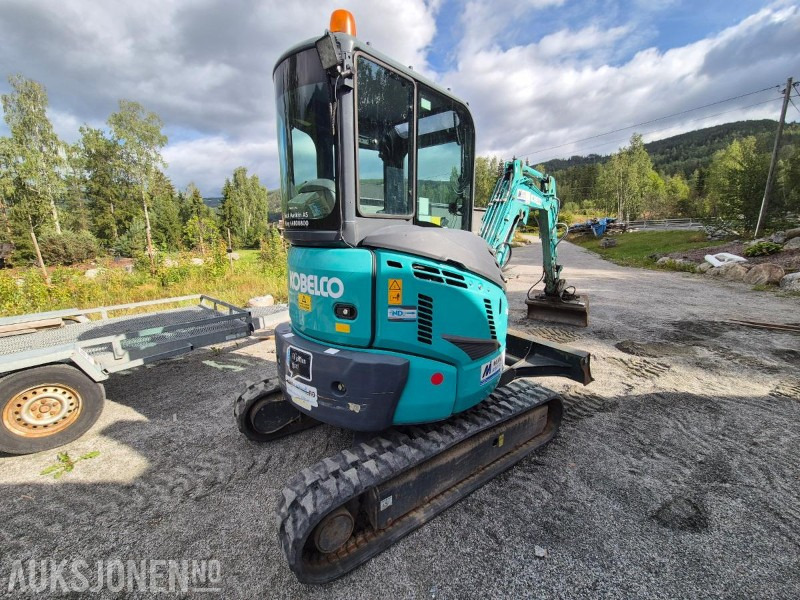 2016 Kobelco SK28SR-6, minigraver, 746 timer, AC - Мини багер: снимка 5 2016 Kobelco SK28SR-6, minigraver, 746 timer, AC - Мини багер: снимка 5